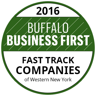 2016 Buffalo Business First - Fast Track Companies Badge