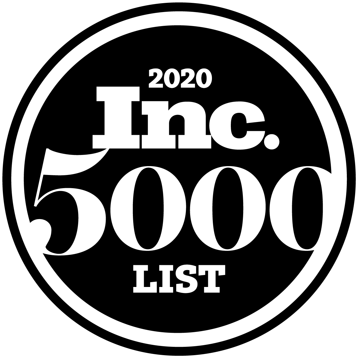 2020 Inc. 5000 Badge