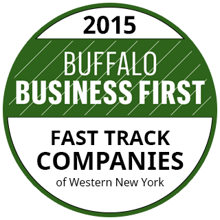 2015 Buffalo Business First - Fast Track Companies Badge
