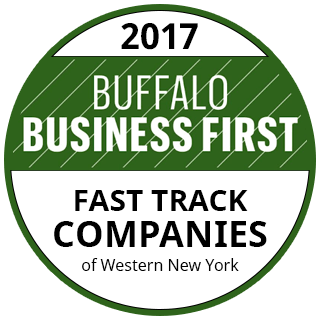 2017 Buffalo Business First - Fast Track Companies Badge