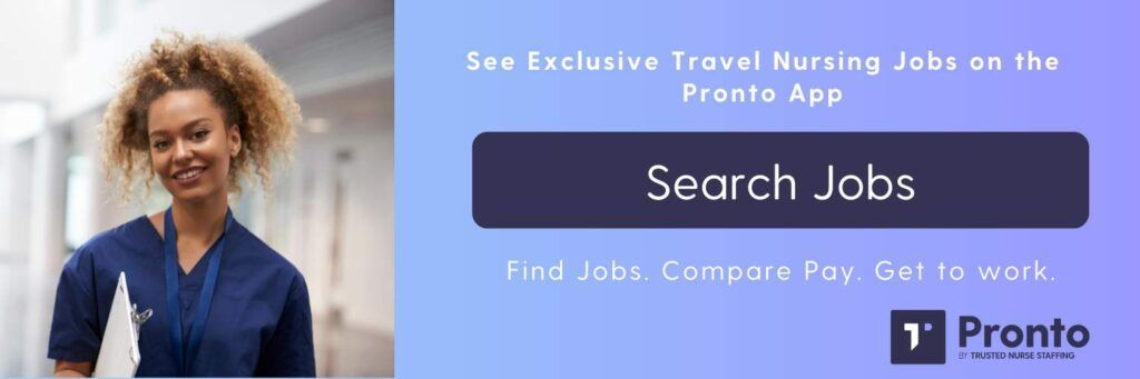 travel nurse monthly salary